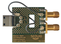 Mini-HDMI Plug to SMA Adapter.