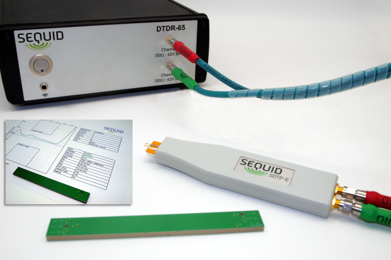Impedance measurement on PCB test coupons using precision RF techniques